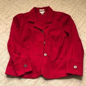 Gorgeous Christopher & Banks Jacket size LP